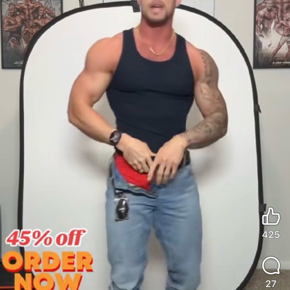 Set of 4 Somnea Mens Tank Top Undershirts Grey XS - Picture 6 of 7
